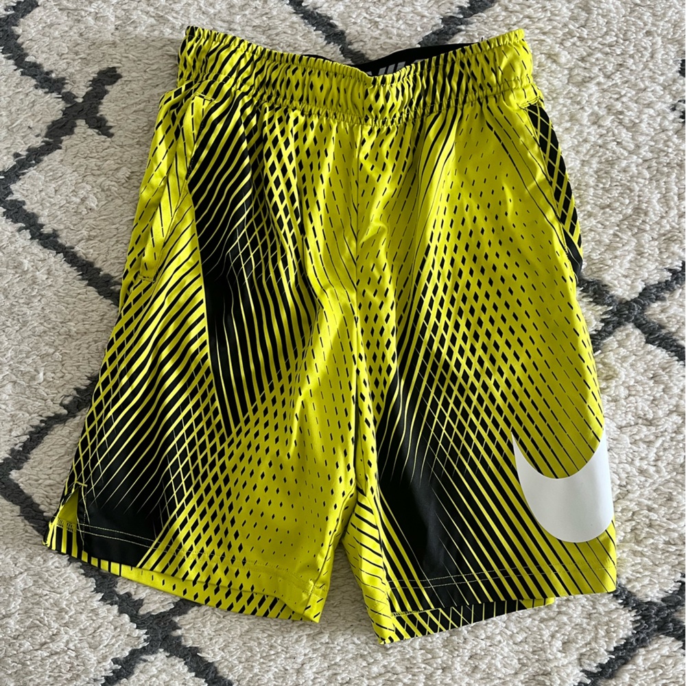 Nike dri fit youth shorts.